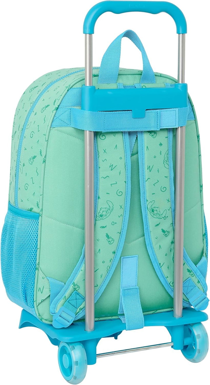 Safta Stitch Aloha Trolley Backpack for Kids (M313L-612488313)