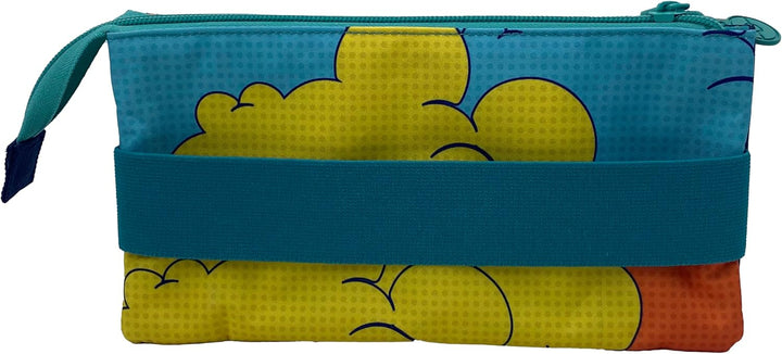 CYPBRANDS Unisex Kid's Pokémon Triple Pencil Case - Adaptable to Trolley Backpacks