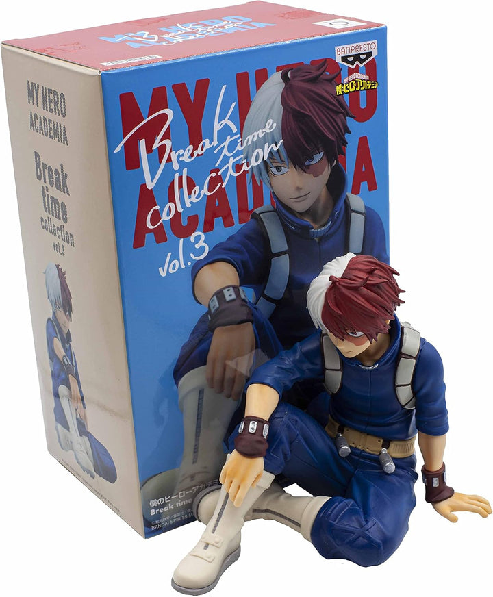 Banpresto My Hero Academia Break Time Collection - Shoto Todoroki Statue (BP18933)