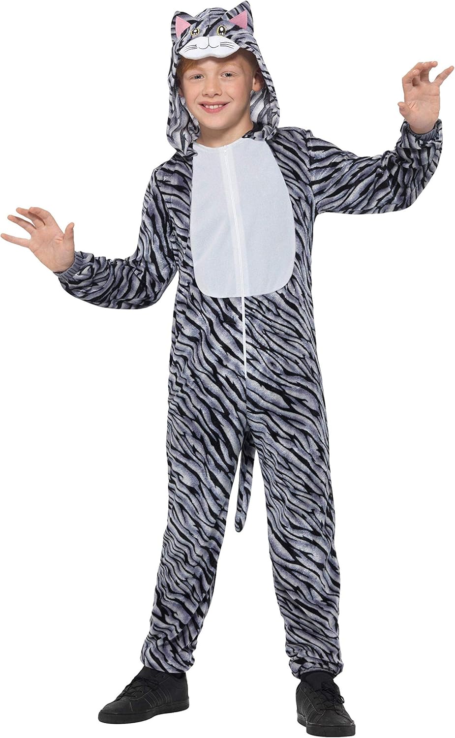 Smiffy's Tabby Cat Costume - Size S (4-6 Years) (49702S)