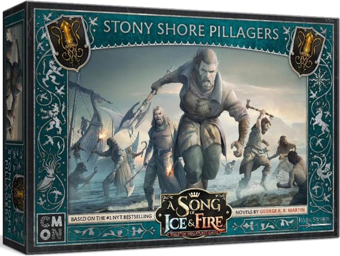 CMON A Song of Ice and Fire Tabletop Miniatures Stony Shore Pillagers Unit Box (SIF911)