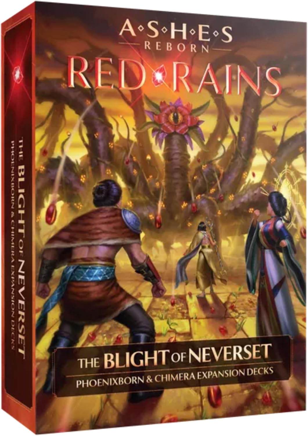 Plaid Hat Games Ashes Reborn: Red Rains - Blight of Neverset Strategy Game (PH1227-5)