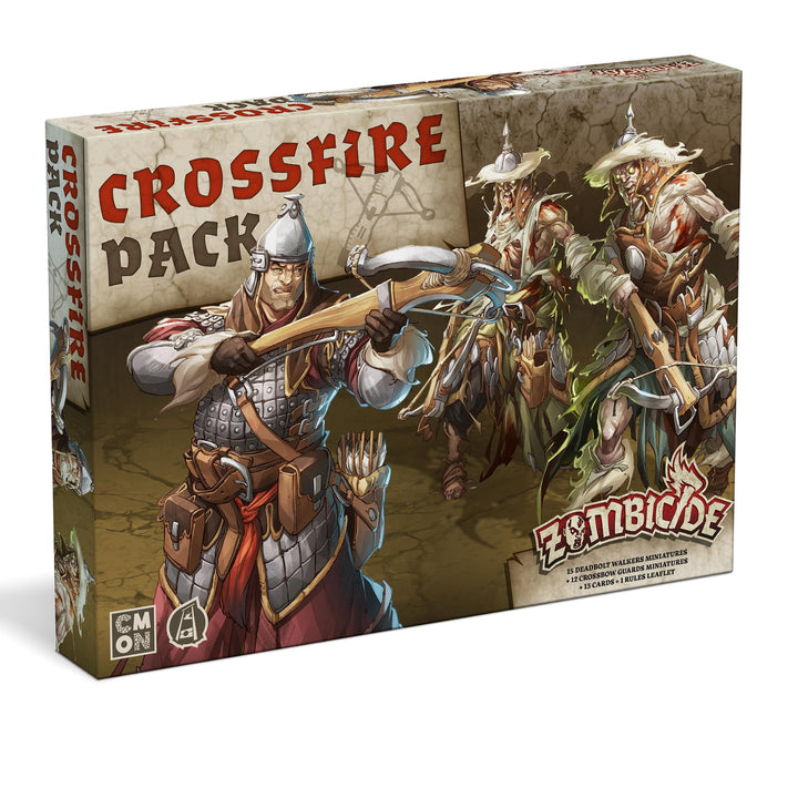 CMON Zombicide: White Death Expansion - Crossfire Pack Board Game Expansion (CMNGUF047)