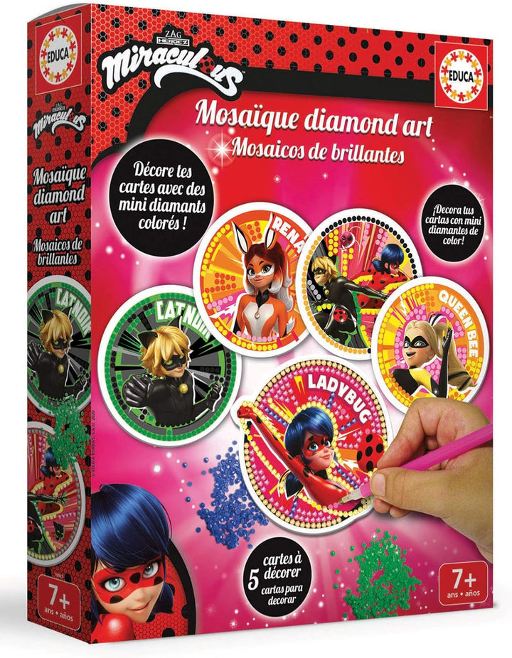 Educa Loisirs Cr�atifs. Mosa�que � partir des 7 ans Miraculous Ladybug Creative