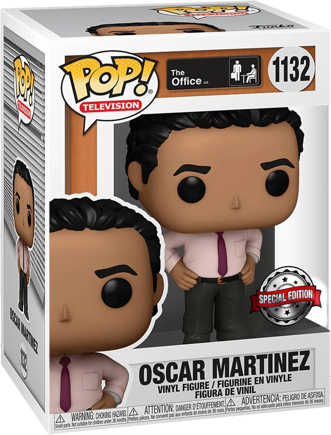 Funko Pop! The Office - Oscar Martinez Vinyl Figure (1132)