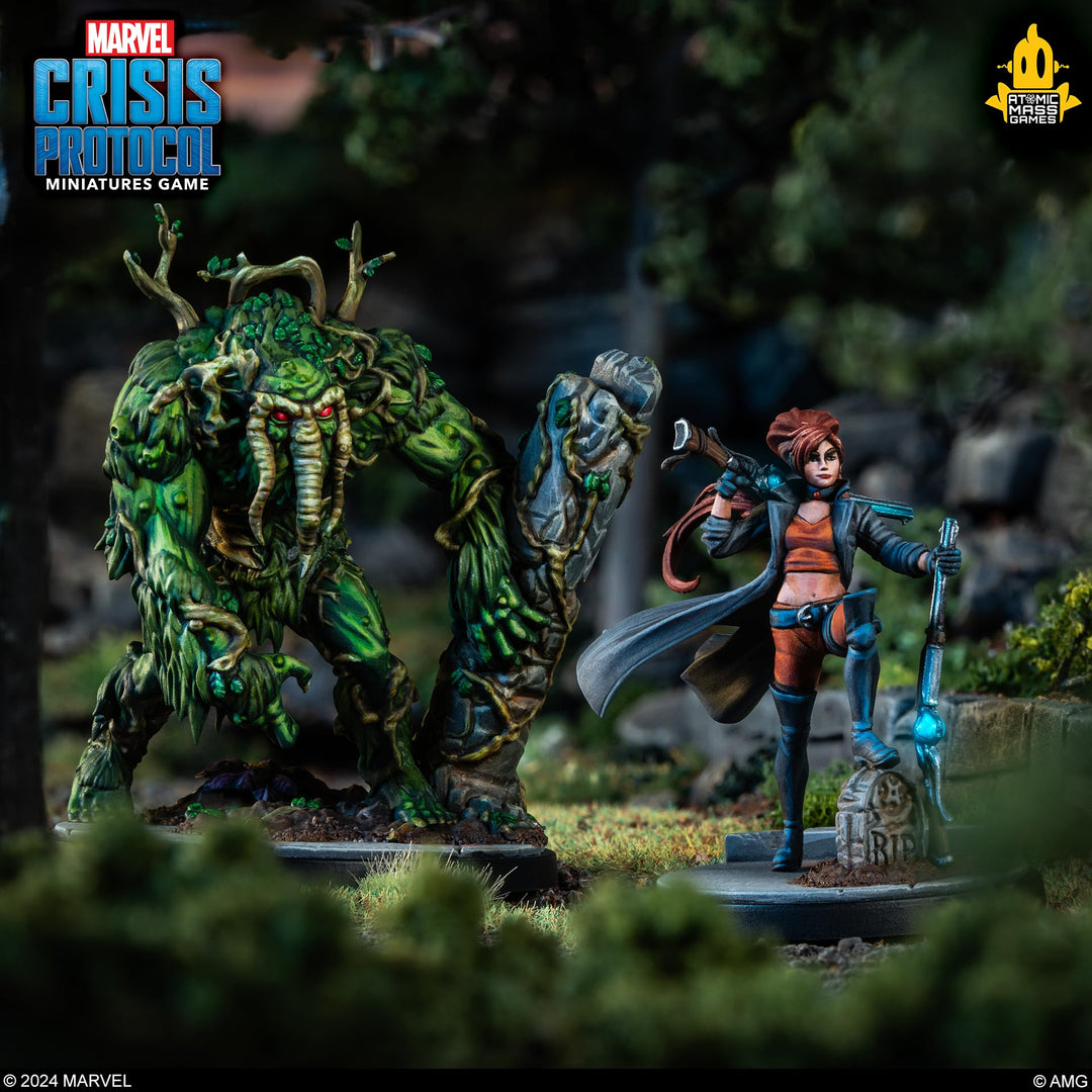 Atomic Mass Games Marvel Crisis Protocol: Elsa & Man-Thing Character Pack (AMGCP186)