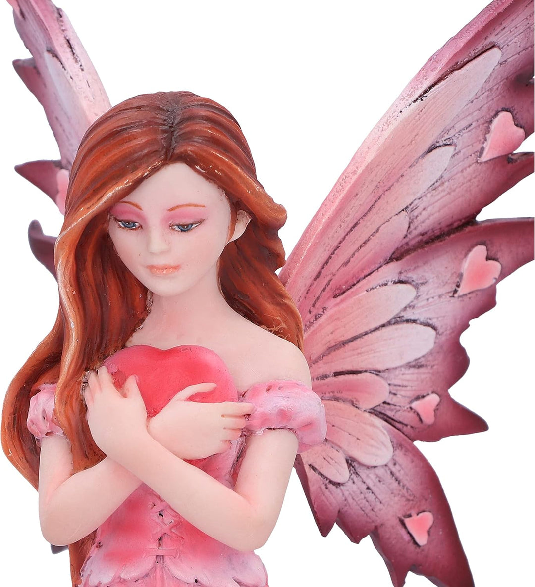 Nemesis Now Corissa Fairy Figurine - 17cm Hand-Painted Resin Gothic Fantasy Sculpture, Pink