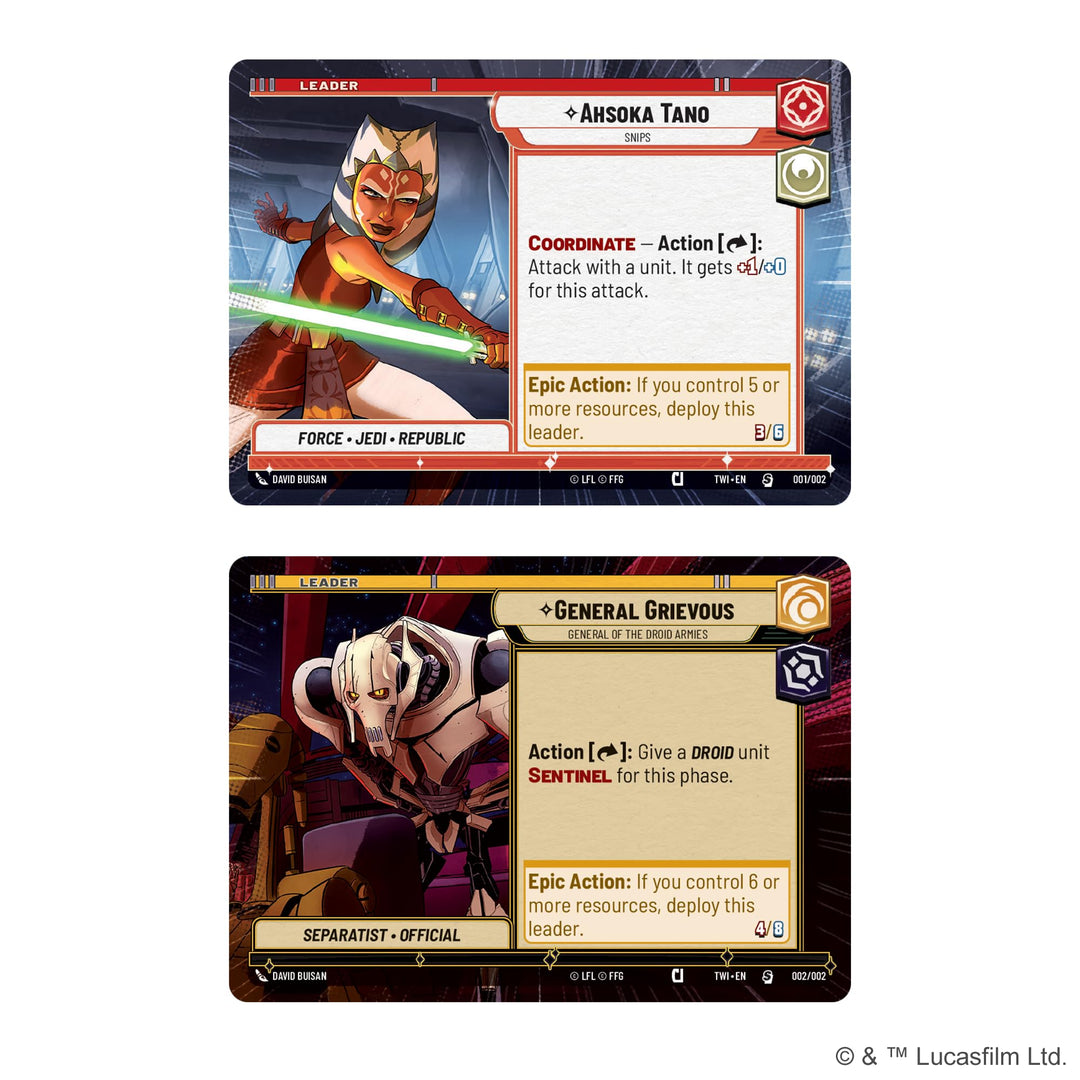 Fantasy Flight Games Star Wars: Unlimited Twilight of the Republic Prerelease Box (SWH0304EN)