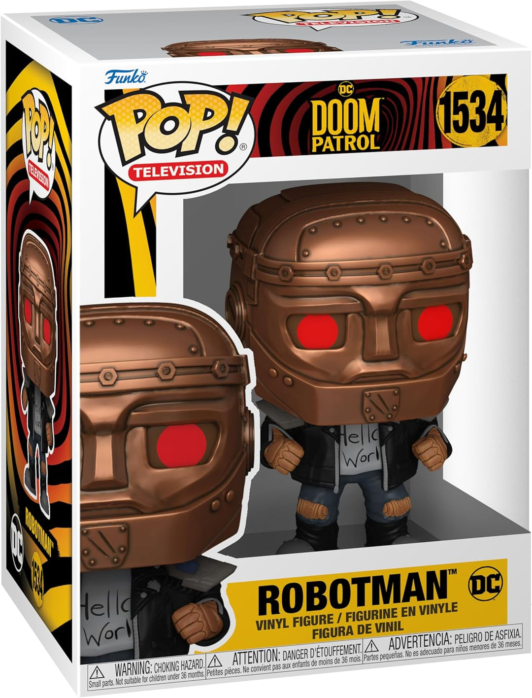 Funko POP! TV: Doom Patrol - Robotman - Collectable Vinyl Figure - Gift Idea - O