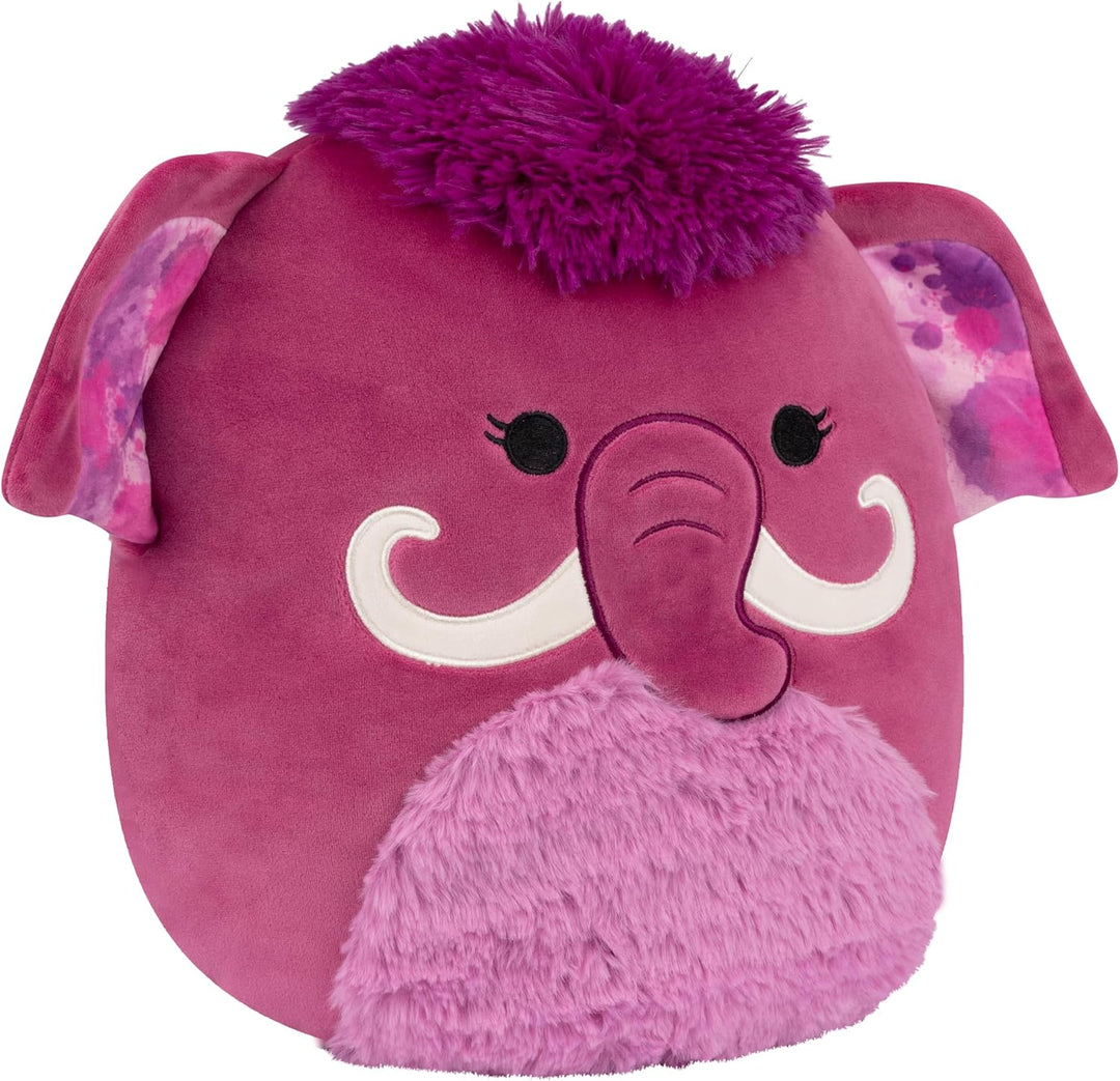 Squishmallows 12" Magdalena the Magenta Woolly Mammoth Plush Toy - Ultra-Soft Collectible Stuffed Animal