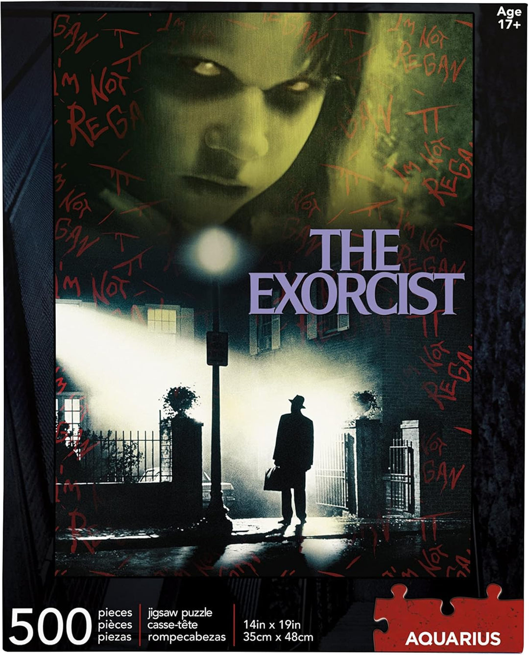 Aquarius The Exorcist Collectible Series - The Exorcist Collage 500-Piece Jigsaw Puzzle (62176)