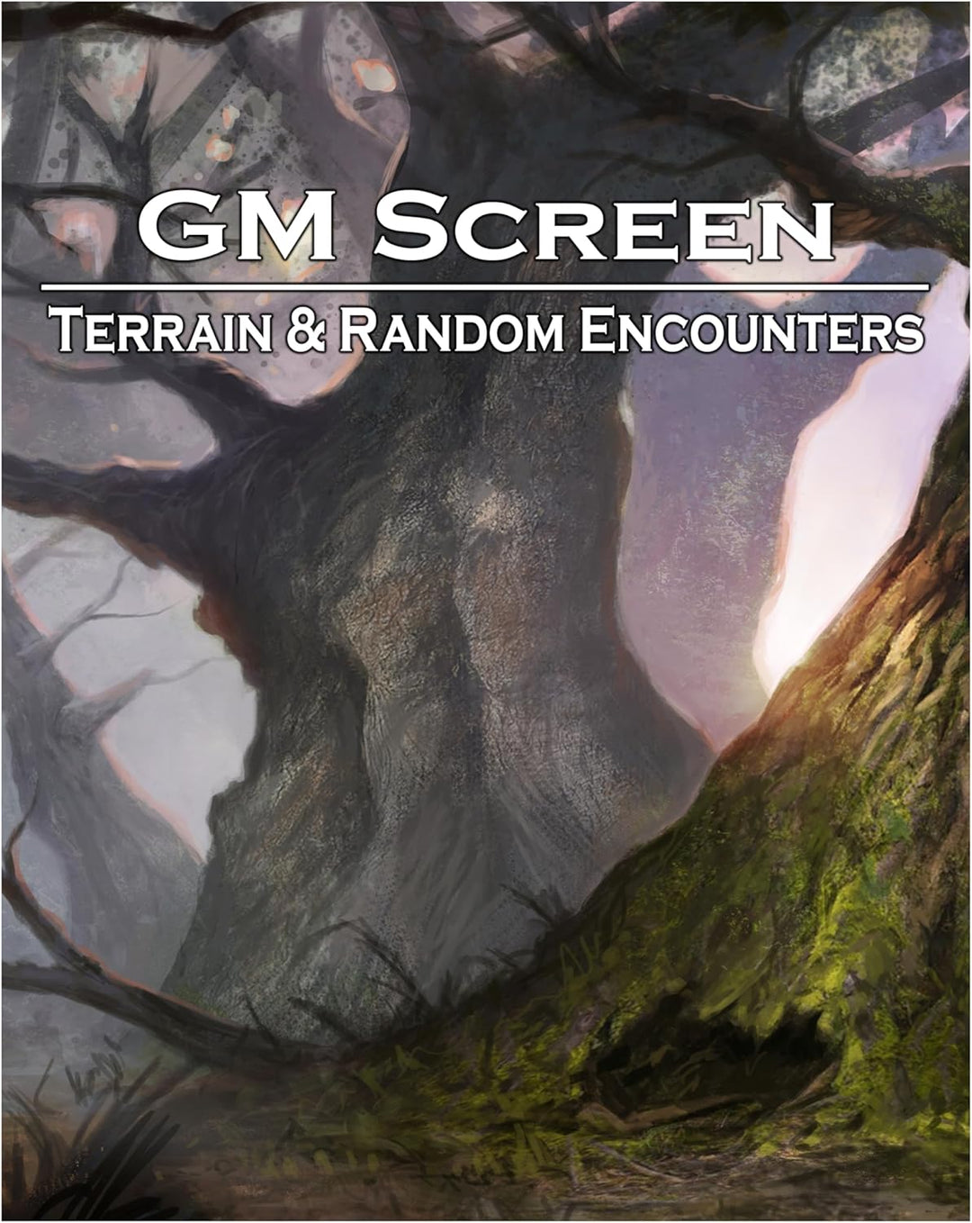 Loke GM Screen Terrain & Random Encounters RPG Accessory (LBM-059)