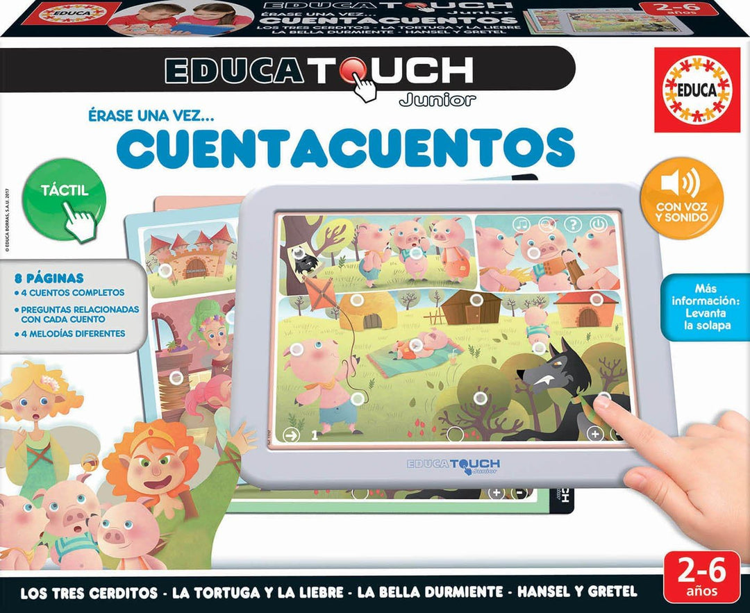 Educa Touch Junior - Learning the Alphabet (Portuguese Language) Storytelling (n