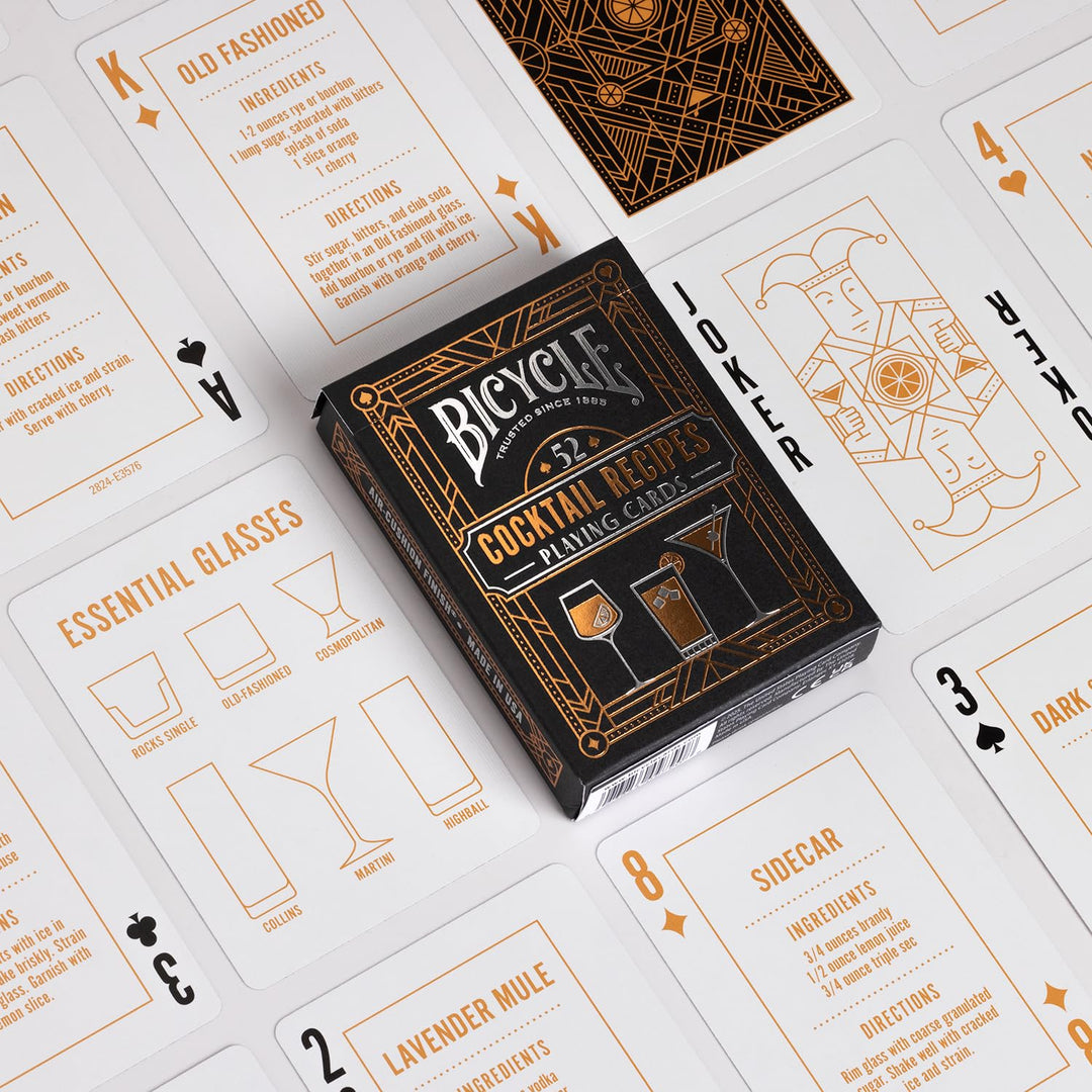 Bicycle Cocktail Playing Cards Deck with Recipes (10045062)