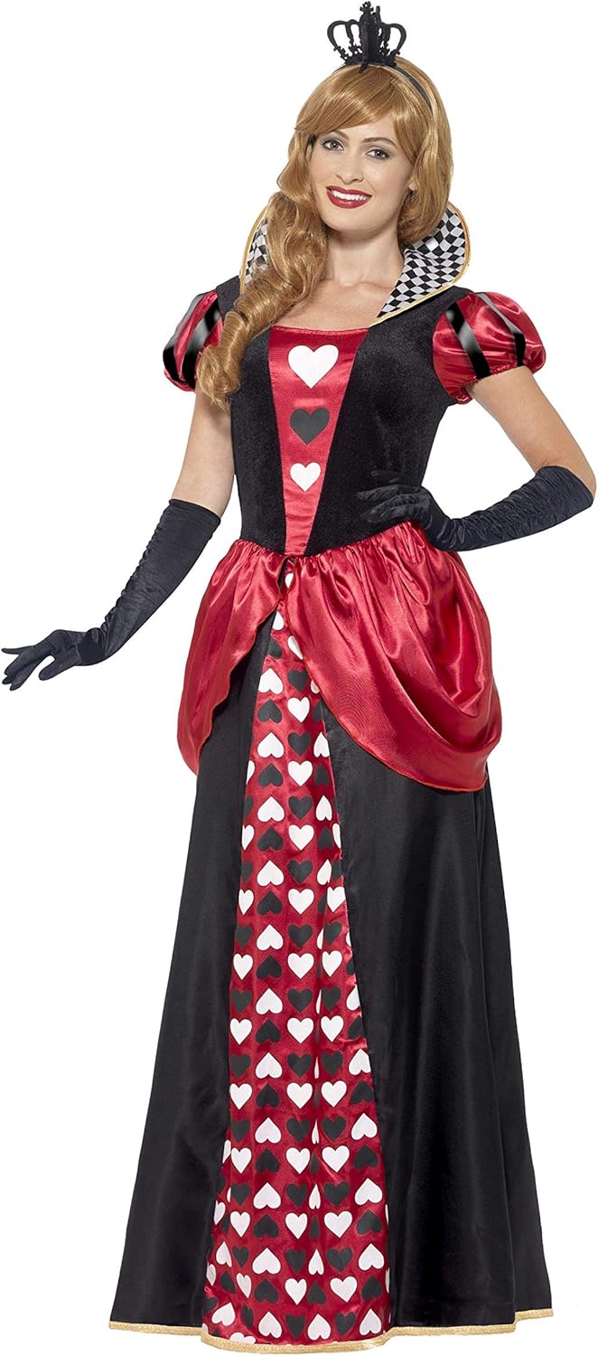 Smiffys Royal Red Queen Costume - UK Size 12-14 (45489S)