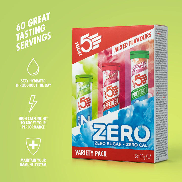 HIGH5 ZERO Electrolyte Tablets | Hydration Tablets Enhanced with Vitamin C (106993018099EU2)