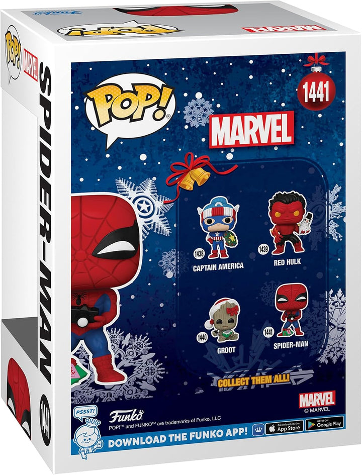 Funko Pop! Marvel Comics - Spider-Man With Open Gift Vinyl Figure (82877)