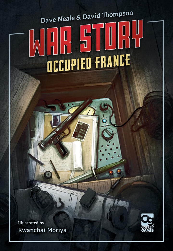 Osprey Games War Story: Occupied France Board Game