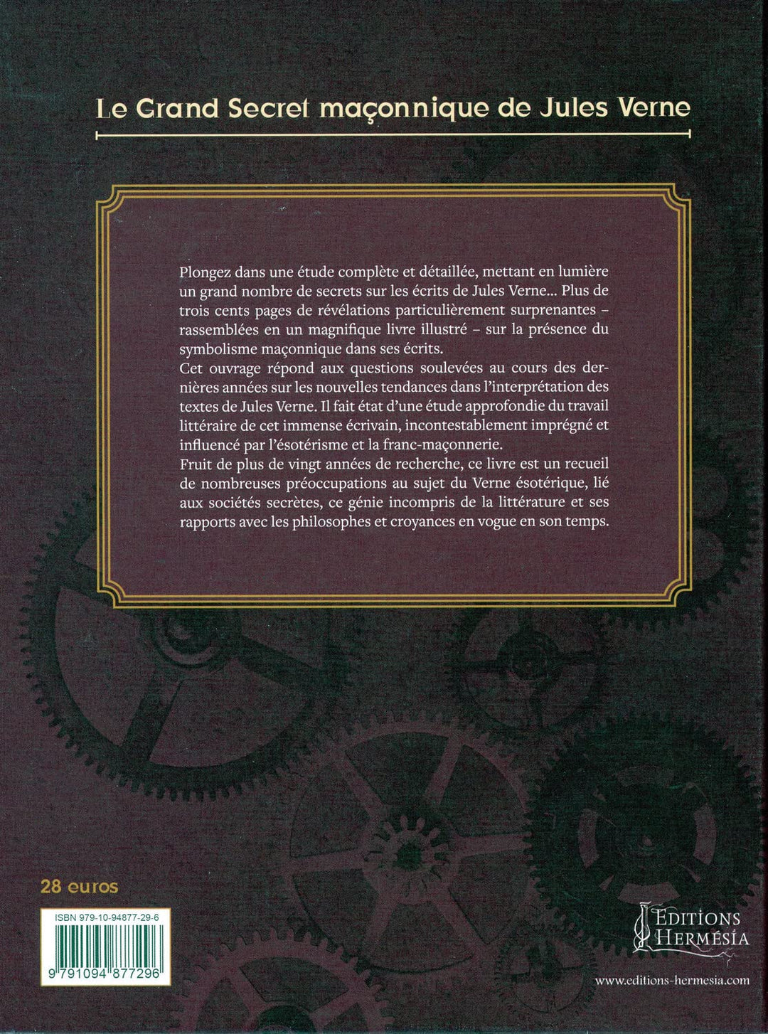 José Gregorio Parada - Le Grand Secret Maçonnique de Jules Verne Book (500 Pages)