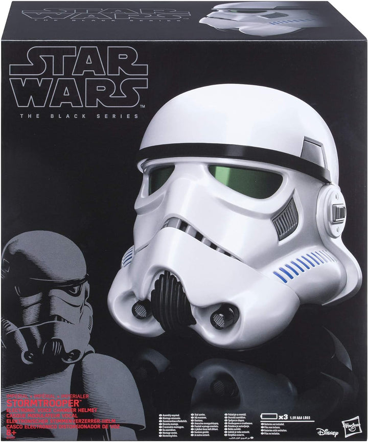 STAR WARS The Black Series Imperial Stormtrooper Electronic Voice Changer Helmet