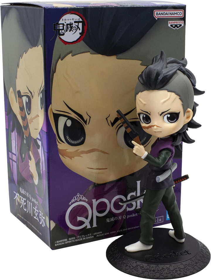 Banpresto Q Posket Genya Shinazugawa Demon Slayer: Kimetsu No Yaiba 14 cm BP8848