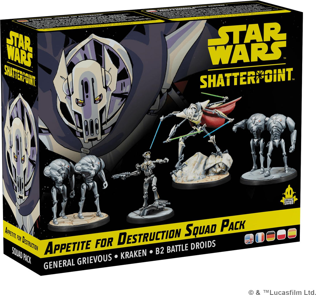 Atomic Mass Games Star Wars Shatterpoint Appetite for Destruction Squad Pack (FFGSWP05)