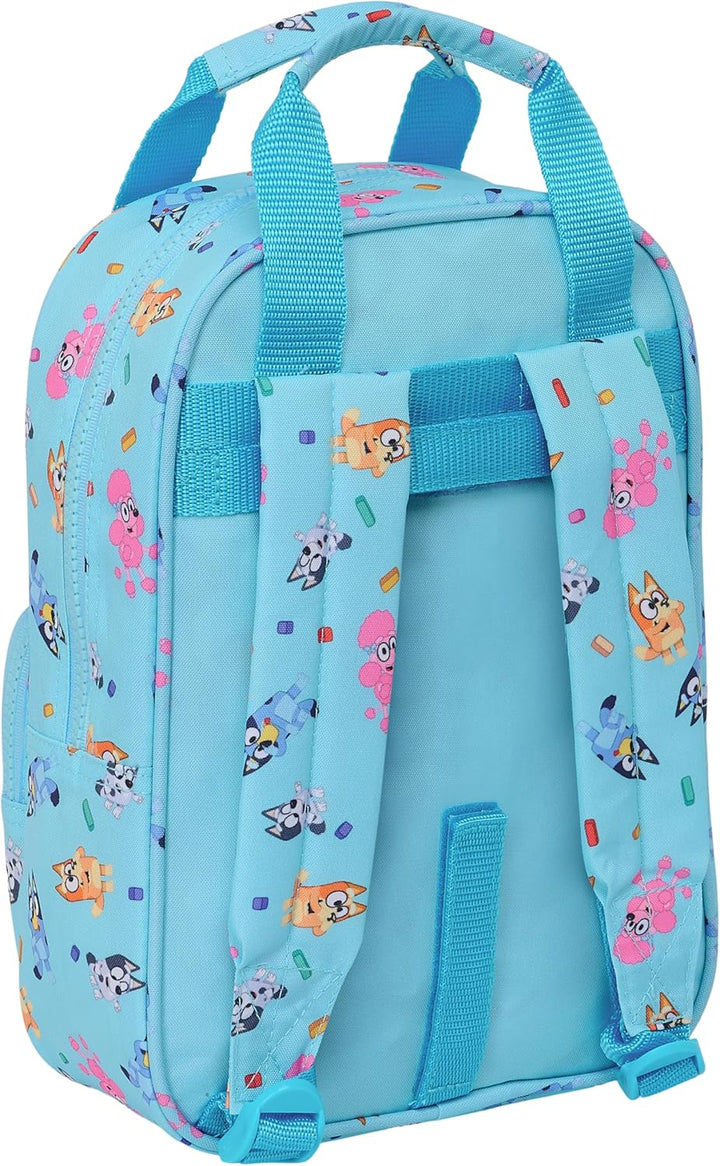 Safta Blue Children's Backpack with Handles, Easy Cleaning, Ideal for Kids (M765G-612433765)