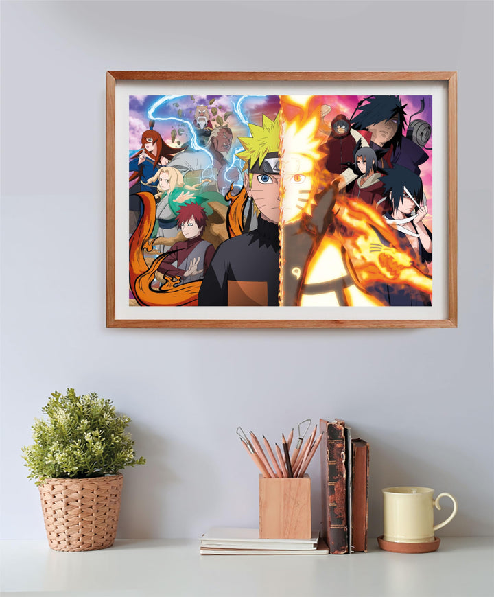 Clementoni Puzzle Collection Naruto Shippuden - Naruto Uzumaki 500-Piece Jigsaw Puzzle (35516)