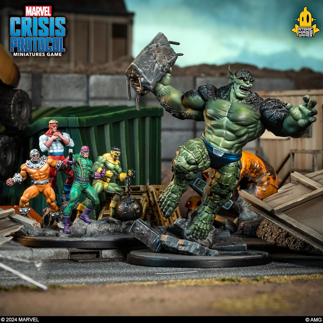 Atomic Mass Games Marvel Crisis Protocol: A& Wrecking Crew Miniatures Expansion (AMGCP162)