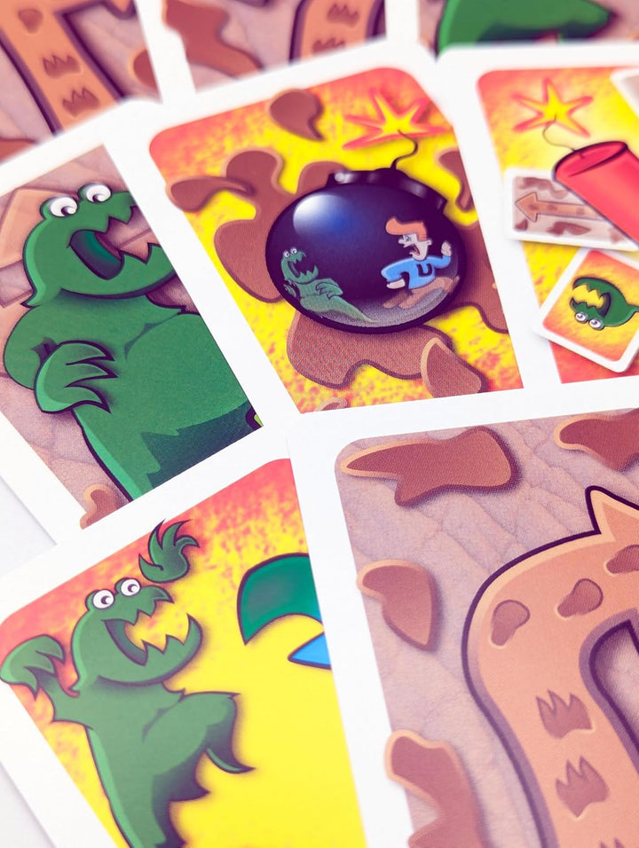 GET Monster Get U - Family Card Game for 2 Players, Ages 4+ by Fryx Games