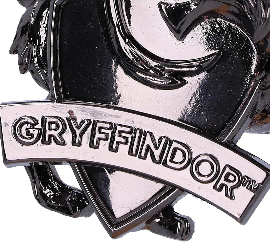 Nemesis Now Harry Potter Gryffindor Crest (Silver) Hanging Ornament 6cm, Resin,