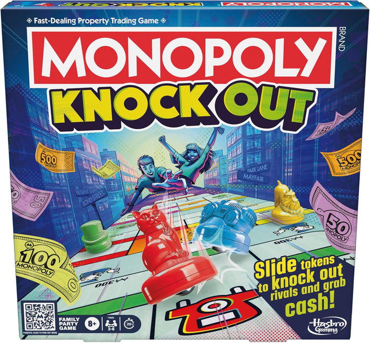 Monopoly Knockout Family Party Board Game (F8995)