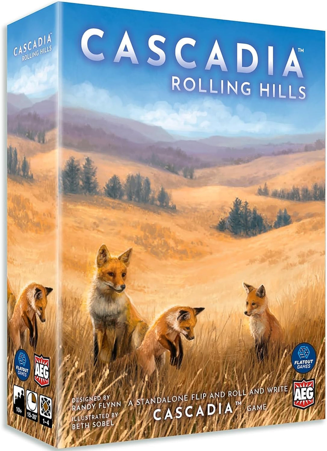 AEG & Flatout Games Cascadia Rolling Hills Roll & Write Dice Game (AEG1059)