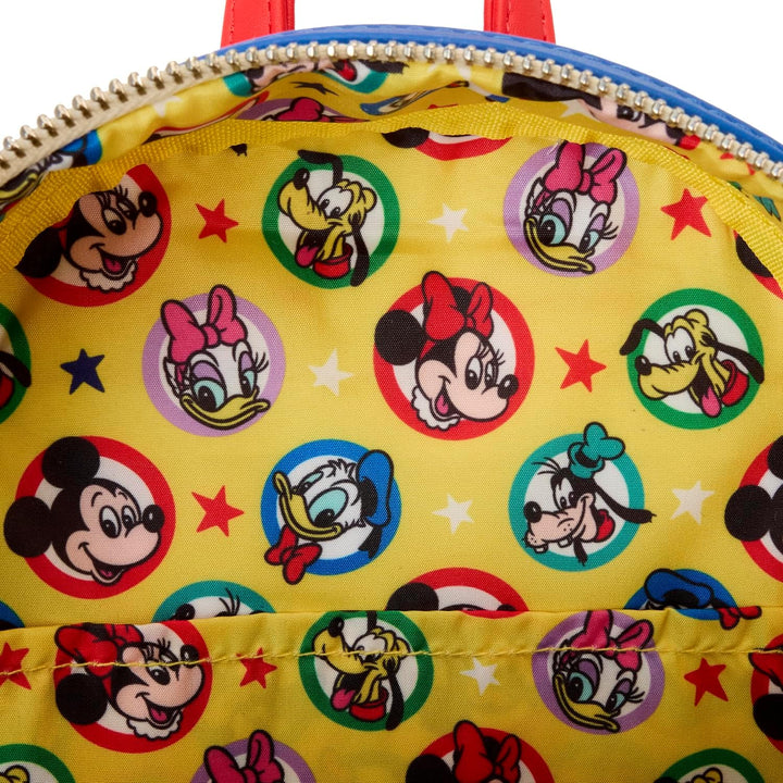 Loungefly Disney Mickey and Friends Classic Ear Holder Mini Backpack Combo (WDBKS0025)