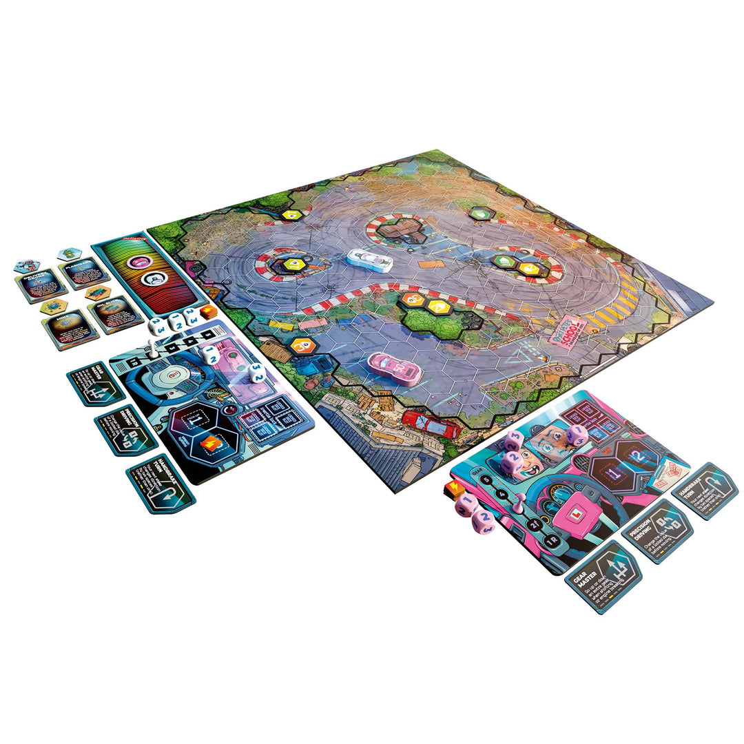 Rebellion Unplugged JOYRIDE DUEL: Next Gen Racing Board Game (RBN06001)