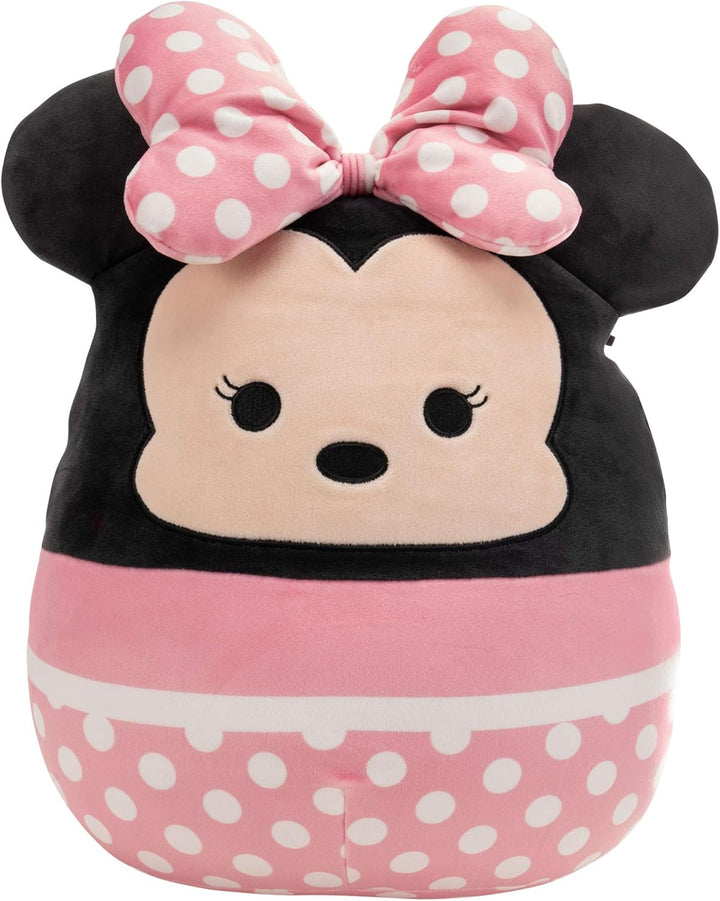 Squishmallows Disney 14-Inch Minnie Mouse Plush - Ultrasoft Stuffed Animal for Kids 3+