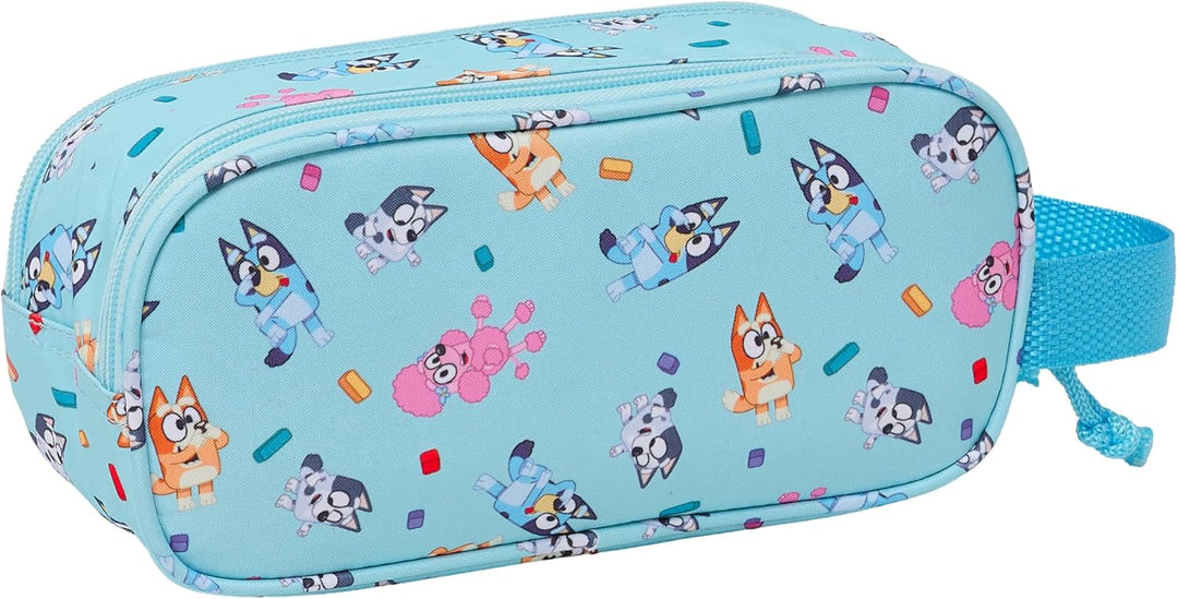 Safta Bluey Double Compartment 3D Pencil Case (M512-812433512)