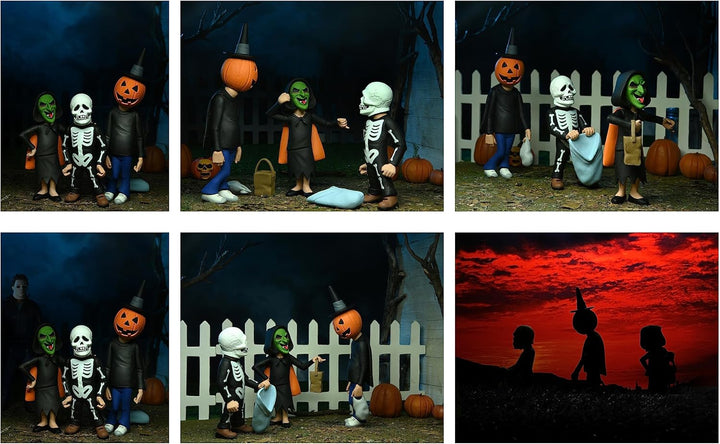 NECA Toony Terrors Halloween III: Season of the Witch - Trick-or-Treaters Action Figure 3-Pack (04485)