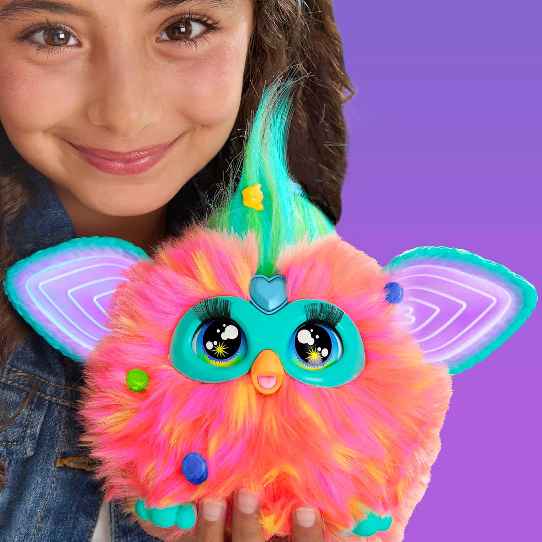 Furby Coral - Interactive Talking & Dancing Toy for Kids 6+