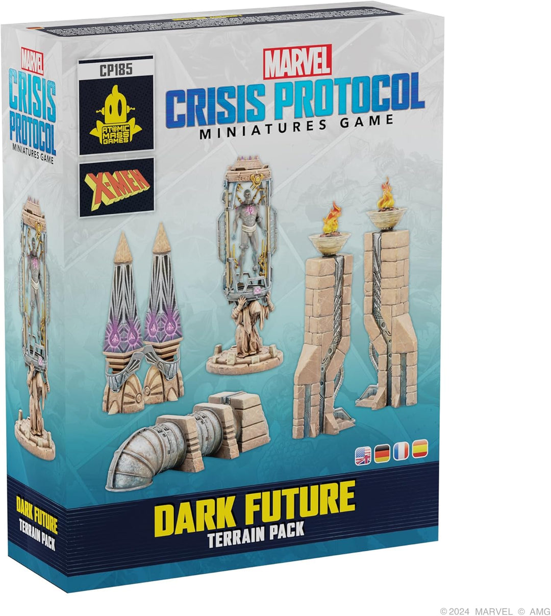 Atomic Mass Games Marvel Crisis Protocol: Dark Future Terrain Pack Miniature (AMGCP185)