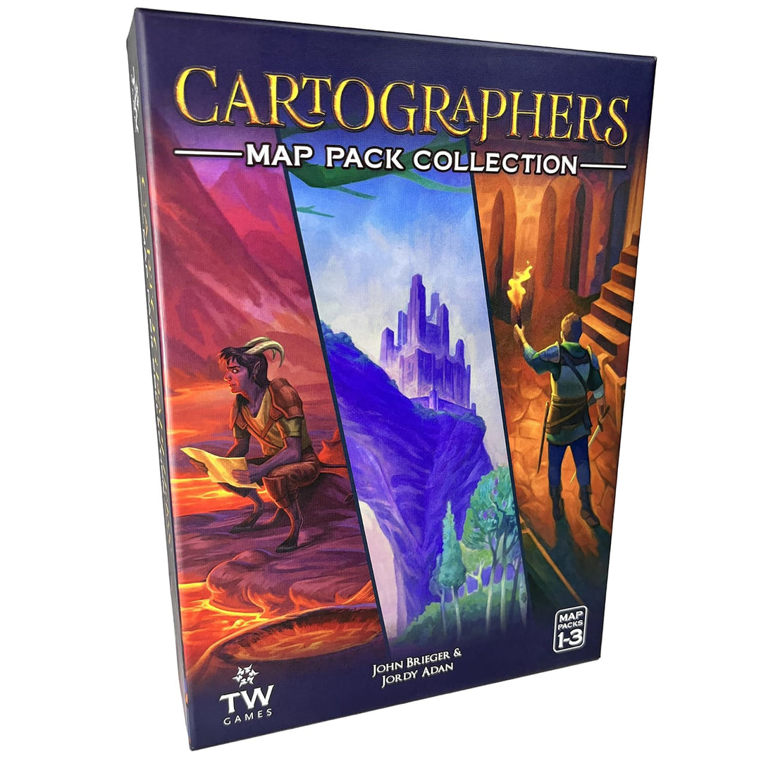 Thunderworks Games Cartographers Map Pack Collection Expansion Map Set C