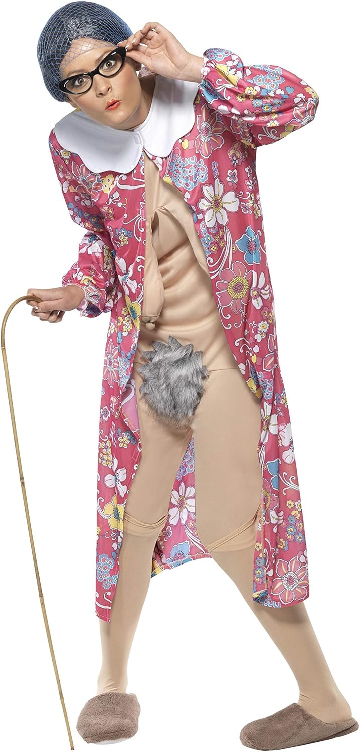 Smiffys Gravity Granny Costume - Medium (BR39343S)