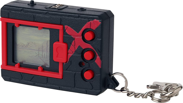 Bandai America Digimon X - Black & Red Virtual Pet, Reverse Compatibility, Quest Mode, Batteries Included, Ages 8+