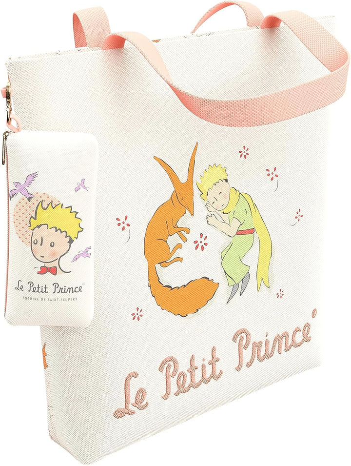 CYPBRANDS Unisex Kid's Handbag with Coin Purse-Little Prince Fox Collection Bag,