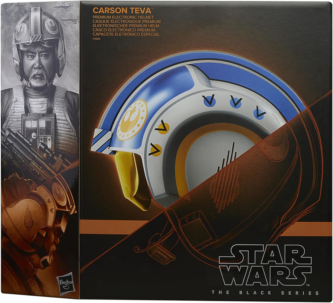 Hasbro Star Wars The Black Series The Mandalorian - Carson Teva Electronic Helmet (F9180)