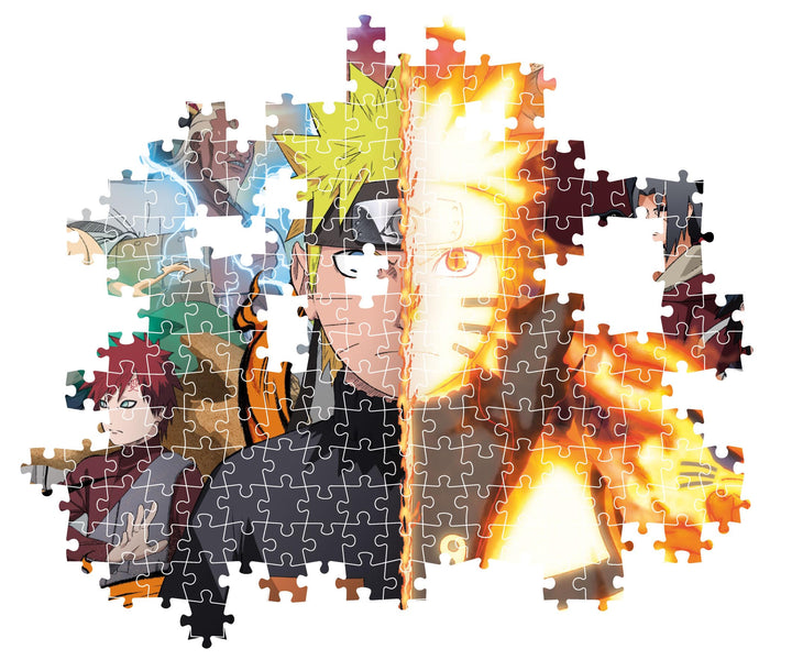 Clementoni Shippuden Shippuden-500, Horizontal, Fun for Adults, Manga, Anime, Made in Italy, Colour 500 Pieces Cube Naruto, 35516