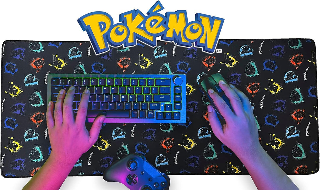 CYP BRANDS Pokémon Pikachu Gaming Mousepad Desk Mat (DP-01-PK)