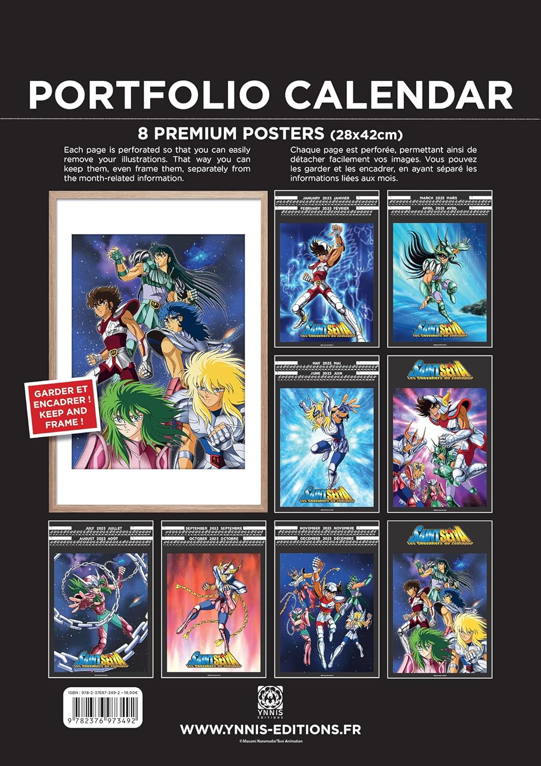 Calendrier 2023 Saint Seiya - Collectif (Calendar, 2023 Edition)