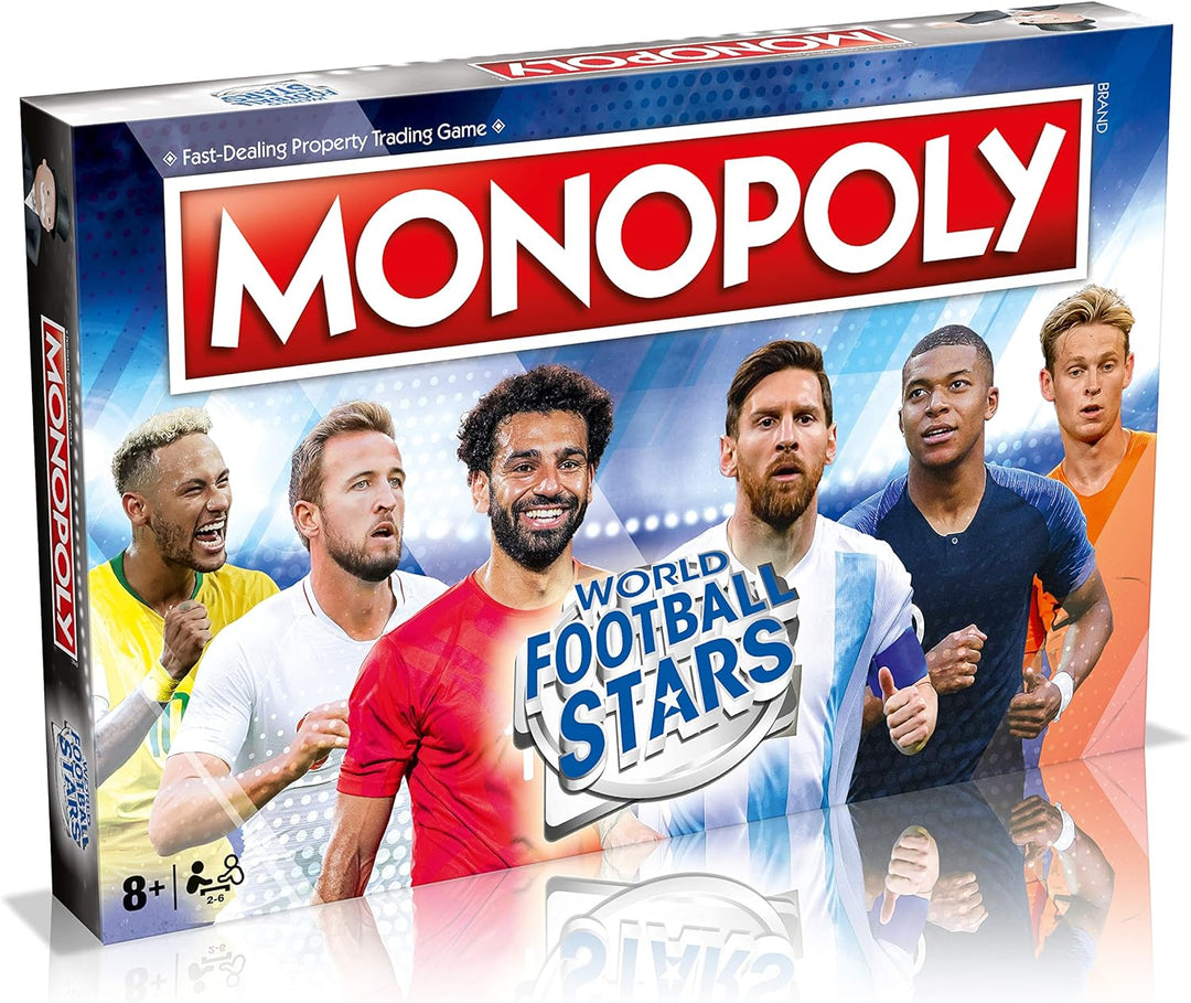 World Football Stars Monopoly Board Game