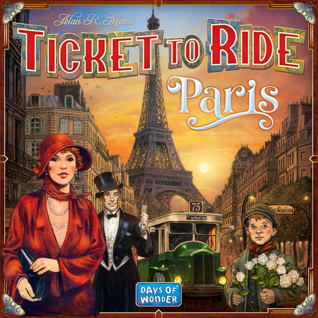 Days of Wonder Ticket To Ride Paris Board Game (DOW720066)